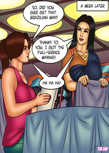 Cover of Savita Bhabhi 128 - Waxing Erotic